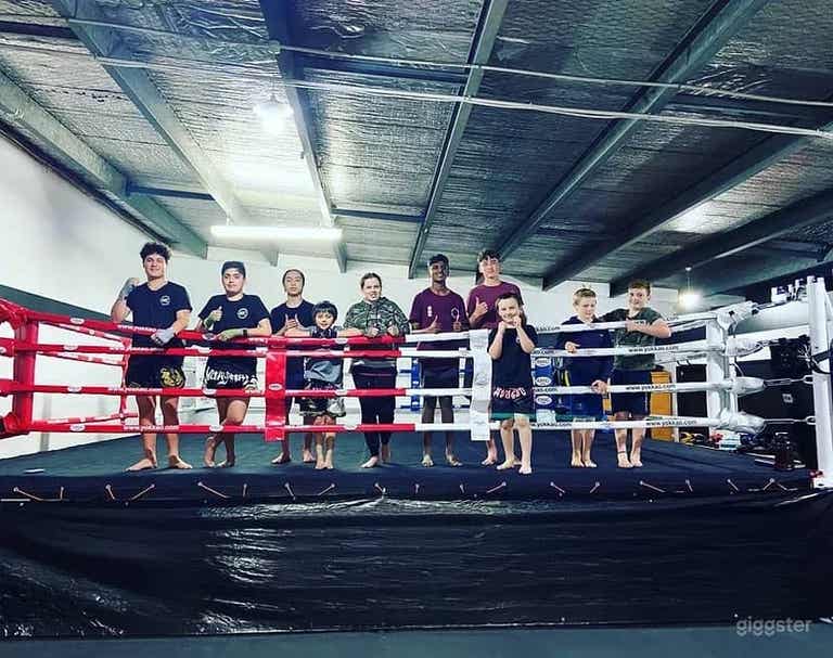  Spacious Gym with Muay Thai Ring in Christchurch 