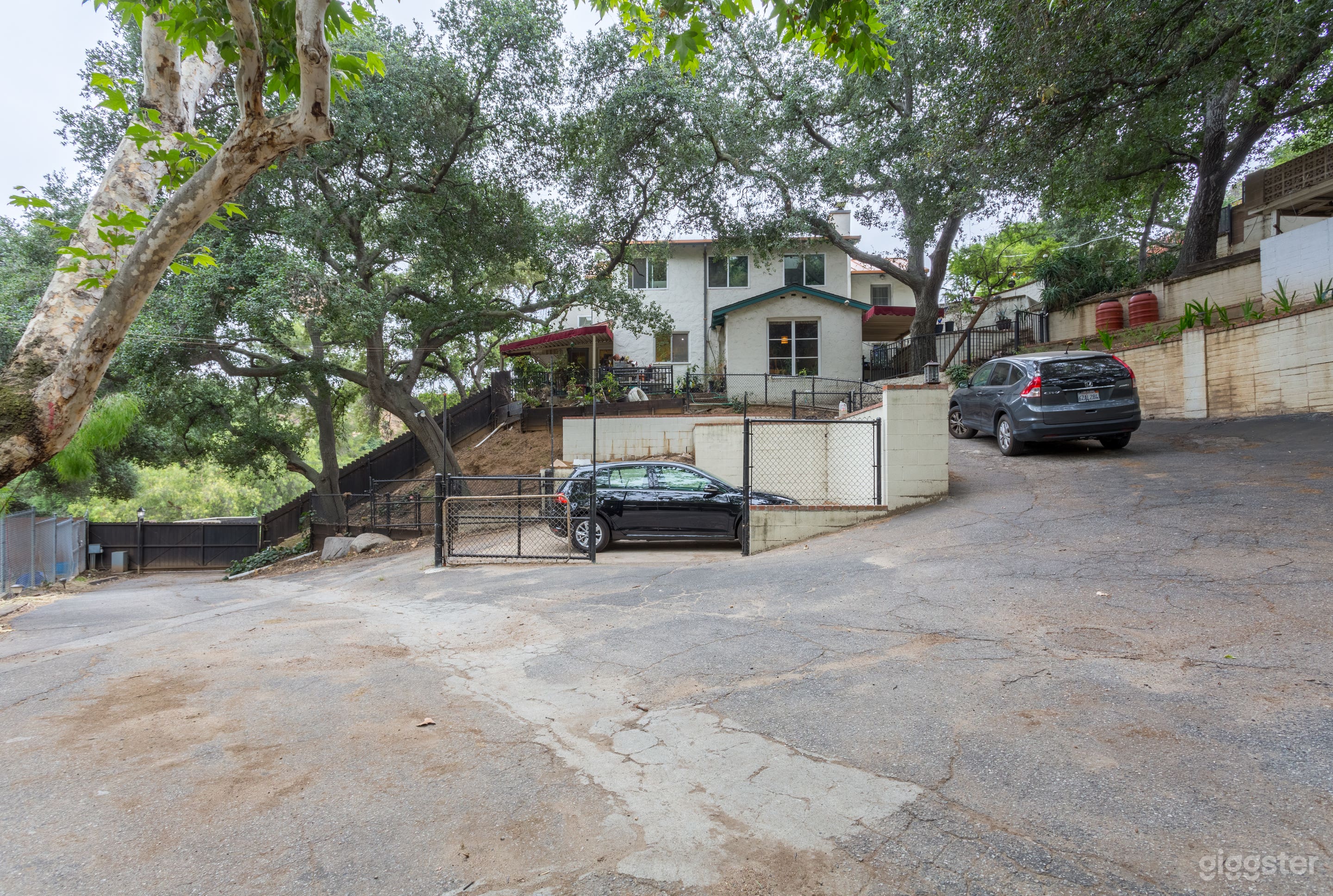 From barn up to house