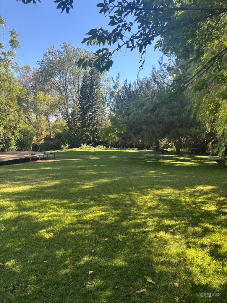  Upscale park like setting with fairy tale charm. 