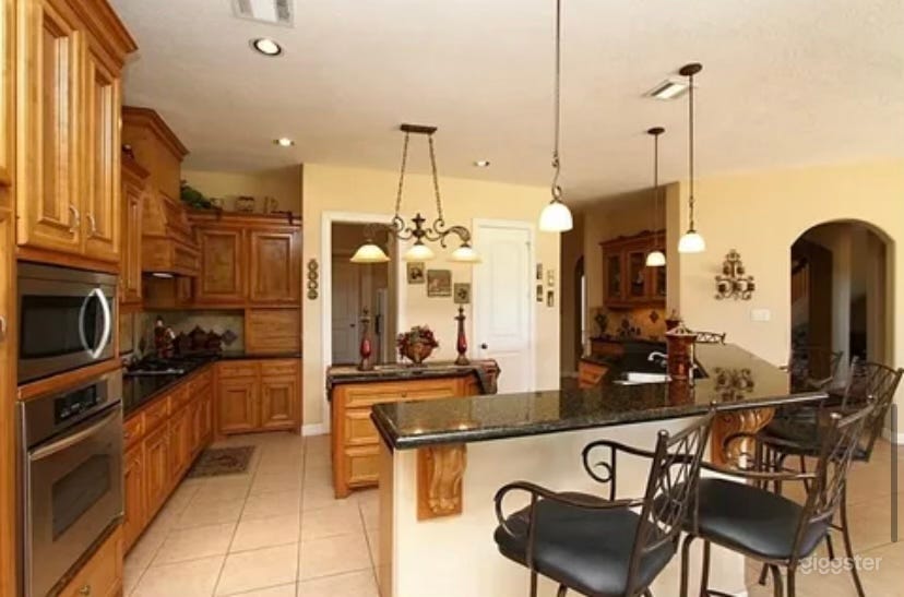 Formal kitchen