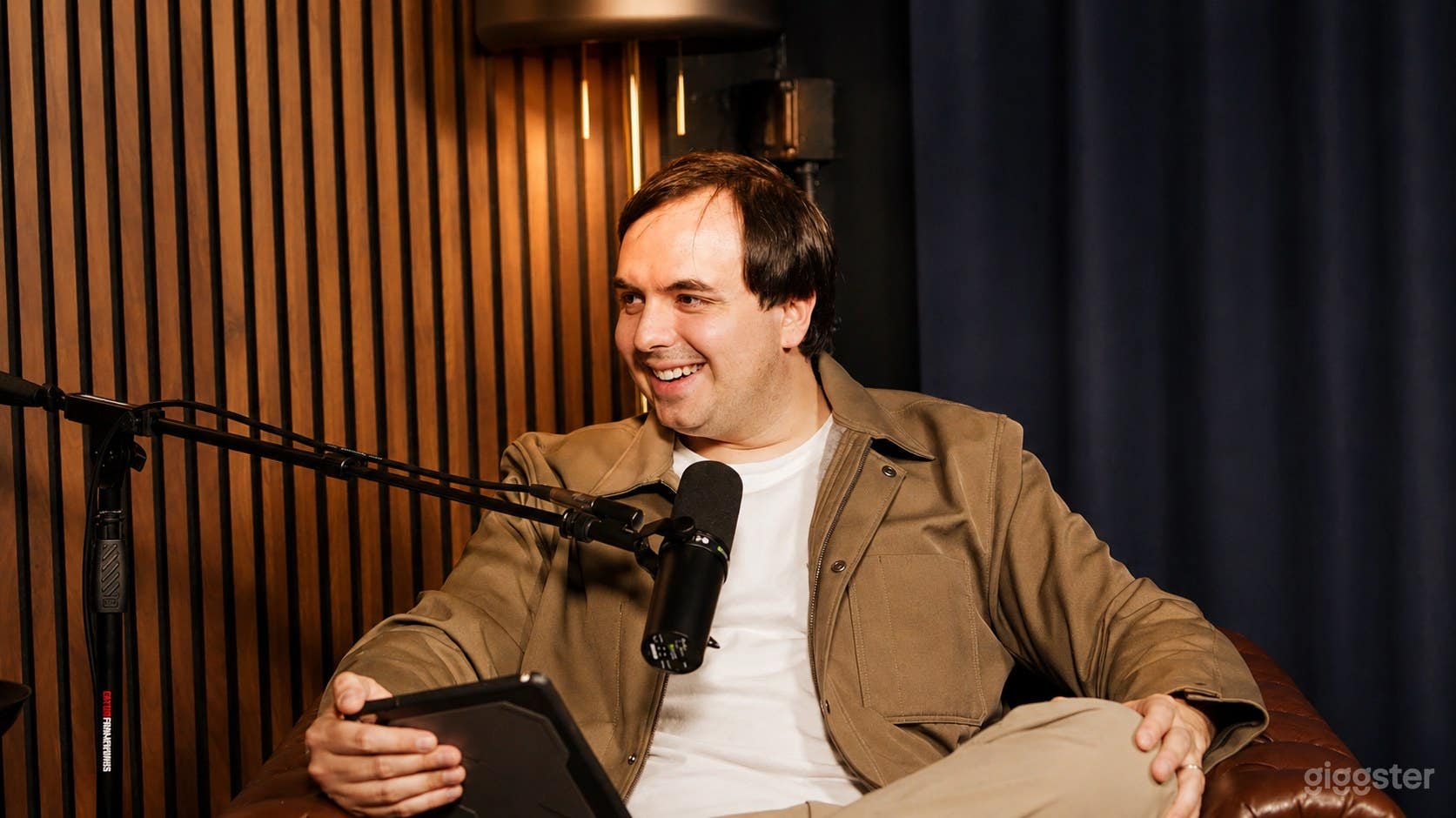 Two-Person Podcast Studio with Pro Audio Photo 4