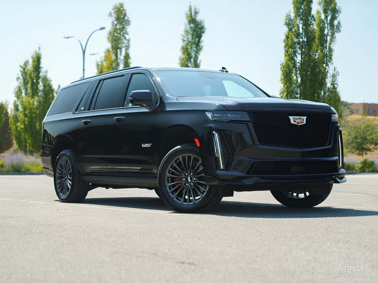  Sleek Black 2023 Cadillac ESV 