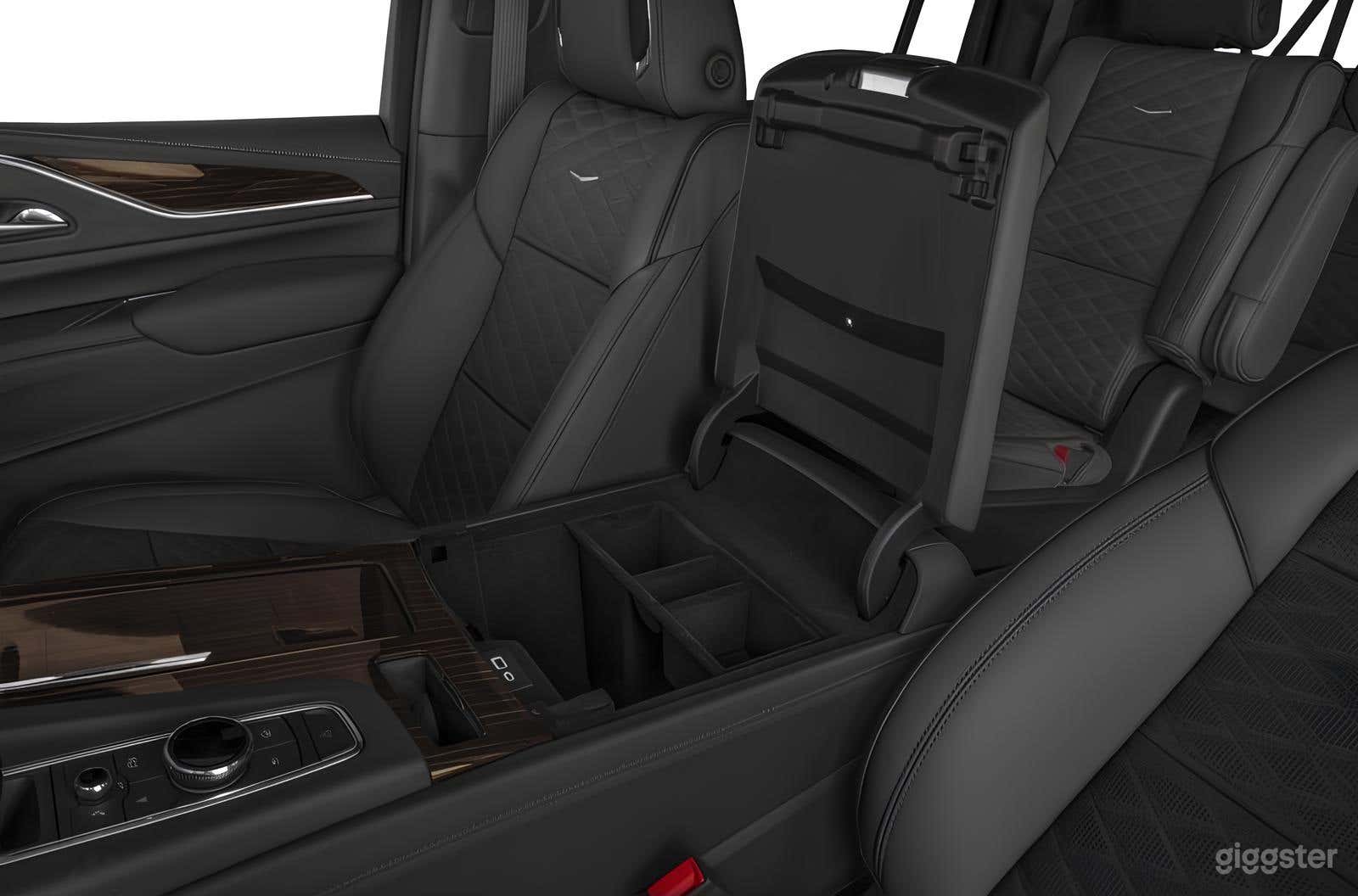 Sleek Black 2023 Cadillac ESV Photo 3