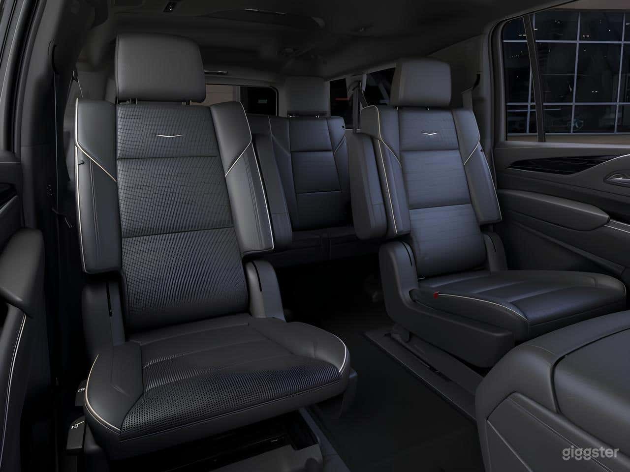 Sleek Black 2023 Cadillac ESV Photo 2