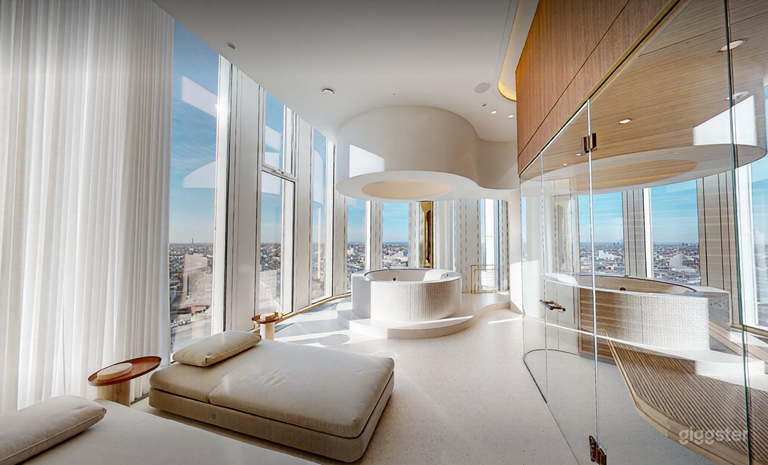  Luxus-Spa-Suite mit Panoramablick auf die Stadt 