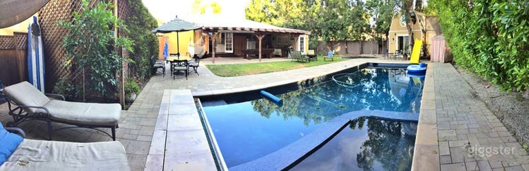   Poolside Paradise in LA 
