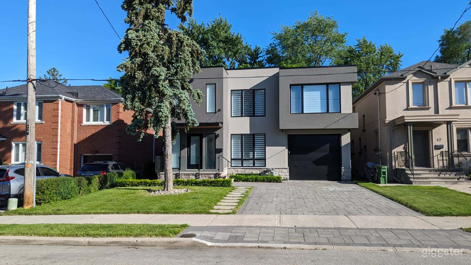 Front of house during the day