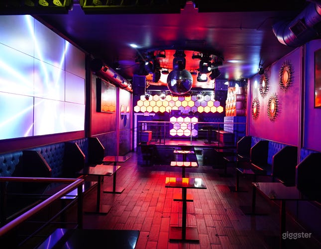 Rent Bar Club Lounge Space in Jersey City All-Inclusive Lighting