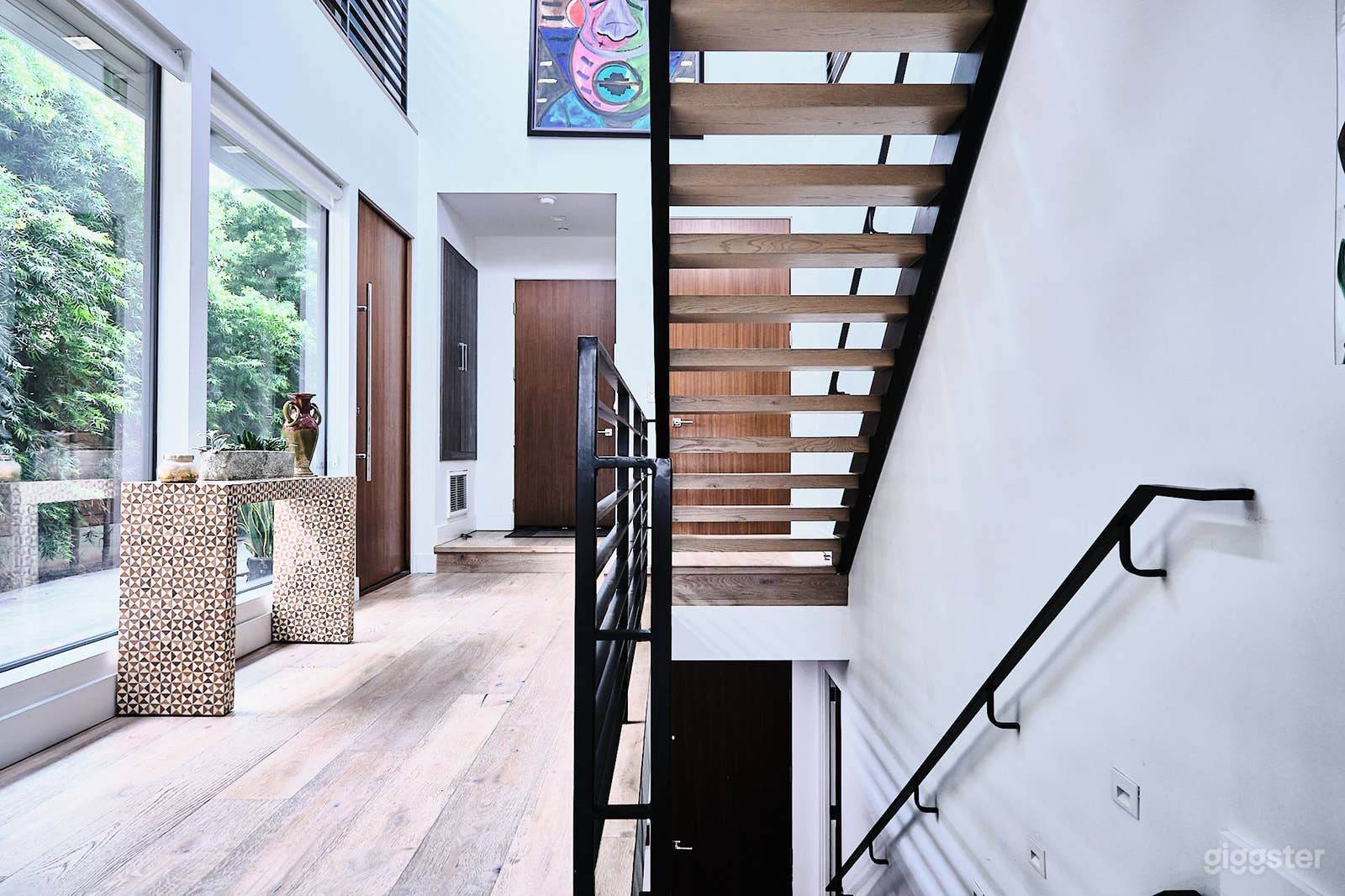 ground/second level looking at courtyard