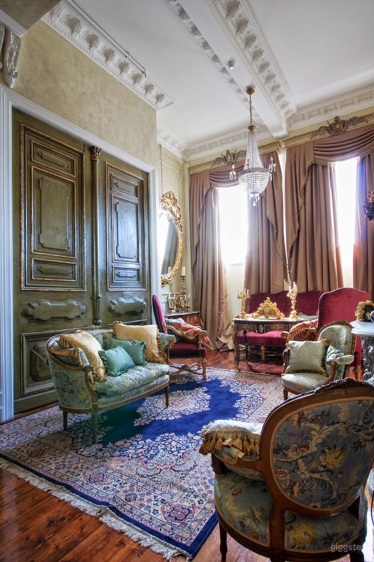  Salone parigino francese del XVIII secolo 
Festa cocktail / Location per servizio fotografico  