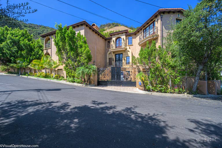  Street in front of home. no home directly across, and ample parking along street 