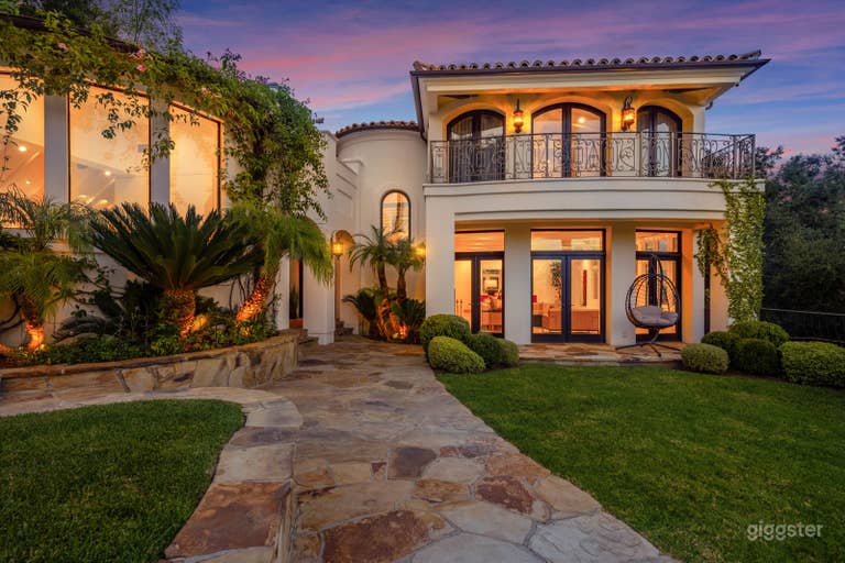  European-Style Estate w/ Sweeping City Views 