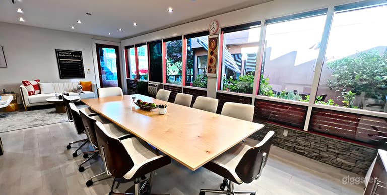  Modern Conference Room with AV & Whiteboard 