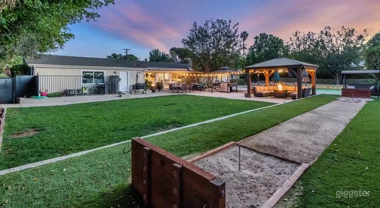  Expansive Backyard Oasis — Pool, Lawn & Cabana 