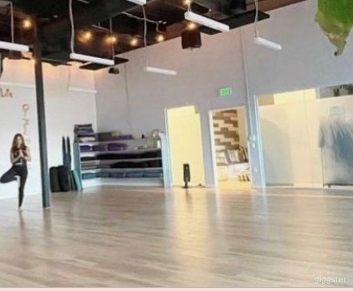 huge open space with high ceilings great lighting and acoustics