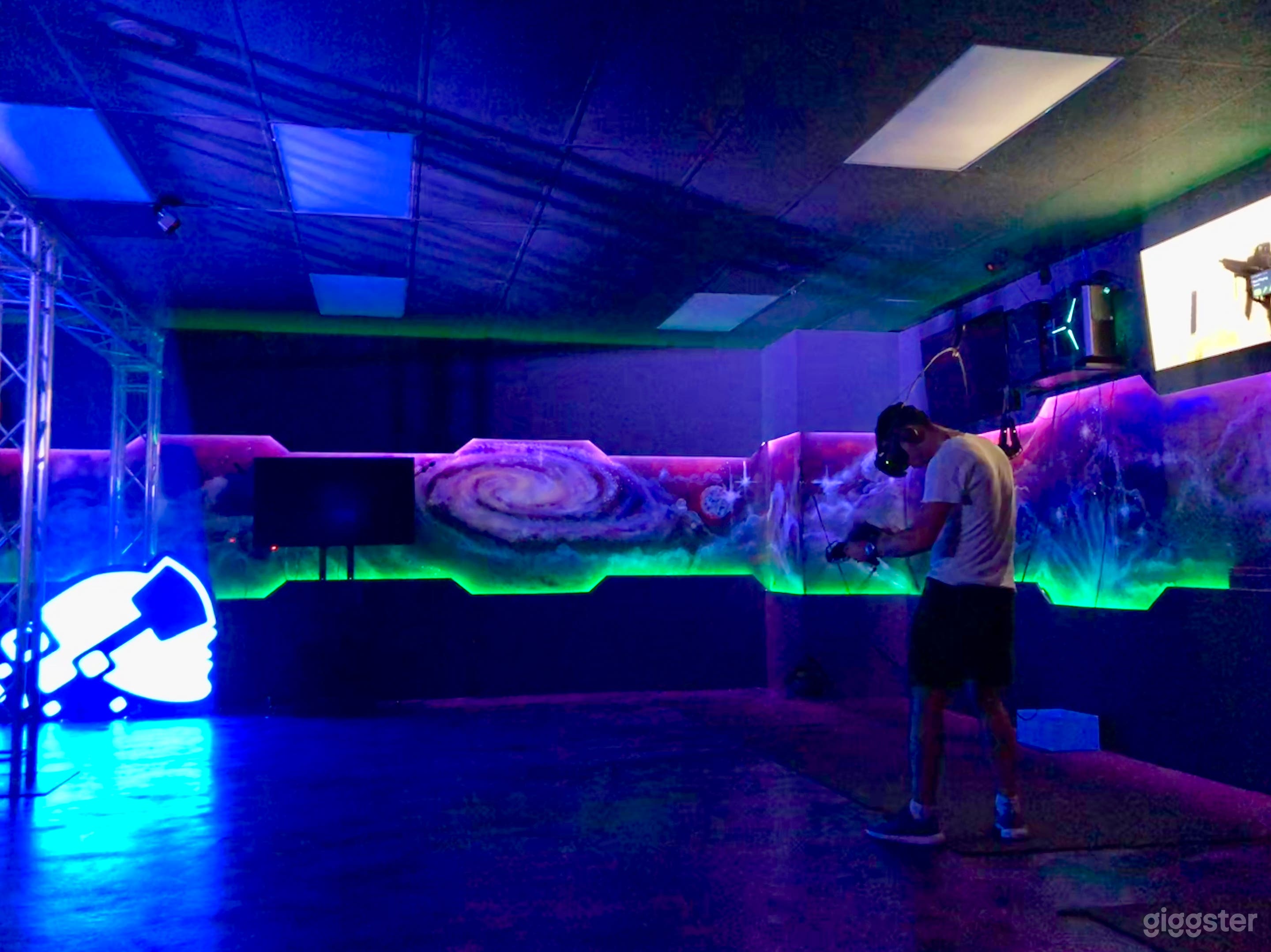VR Arcade - Gaming Area
#vrarcade #vrroom #vrexperience #escaperooms #vrescaperoom #vrparty #vrarcade #vrrental #kidsbirthdayparty #kidsactivities ##kidsbirthdaypartyideas #lasertag #lasertagparty