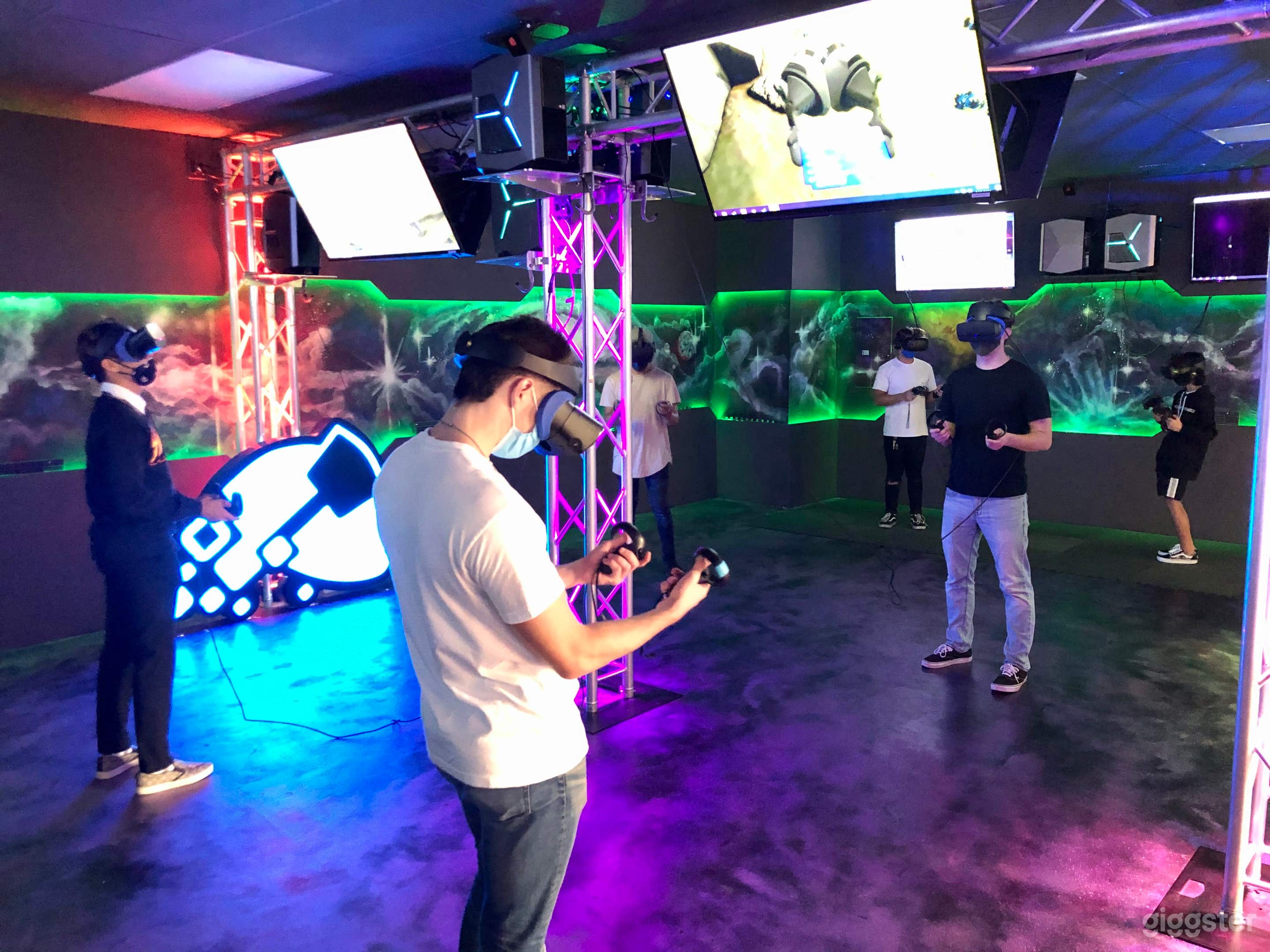 VR Arcade - Gaming Area
#vrarcade #vrroom #vrexperience #escaperooms #vrescaperoom #vrparty #vrarcade #vrrental #kidsbirthdayparty #kidsactivities ##kidsbirthdaypartyideas #lasertag #lasertagparty