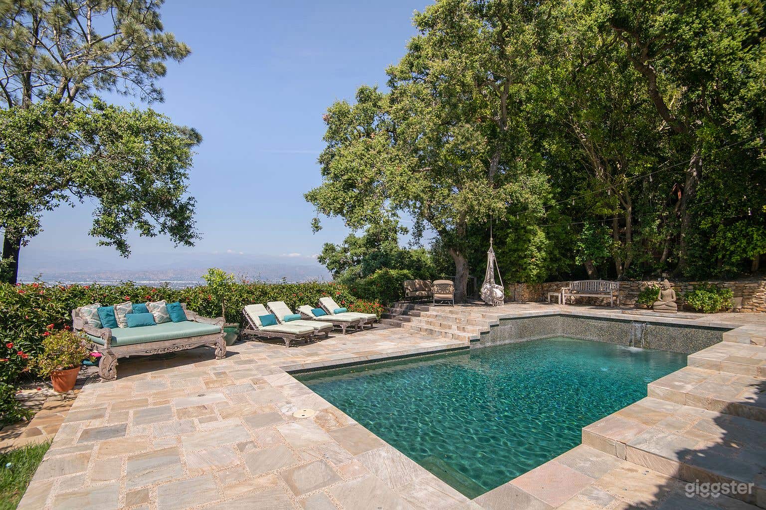 Zen Garden Pool with Mountain Views Photo 1