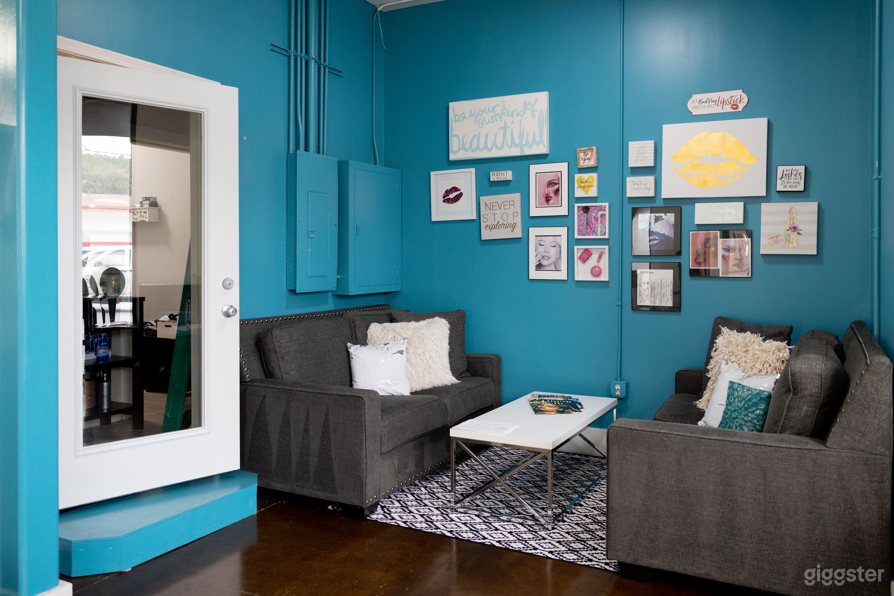 Comfortable lounge area