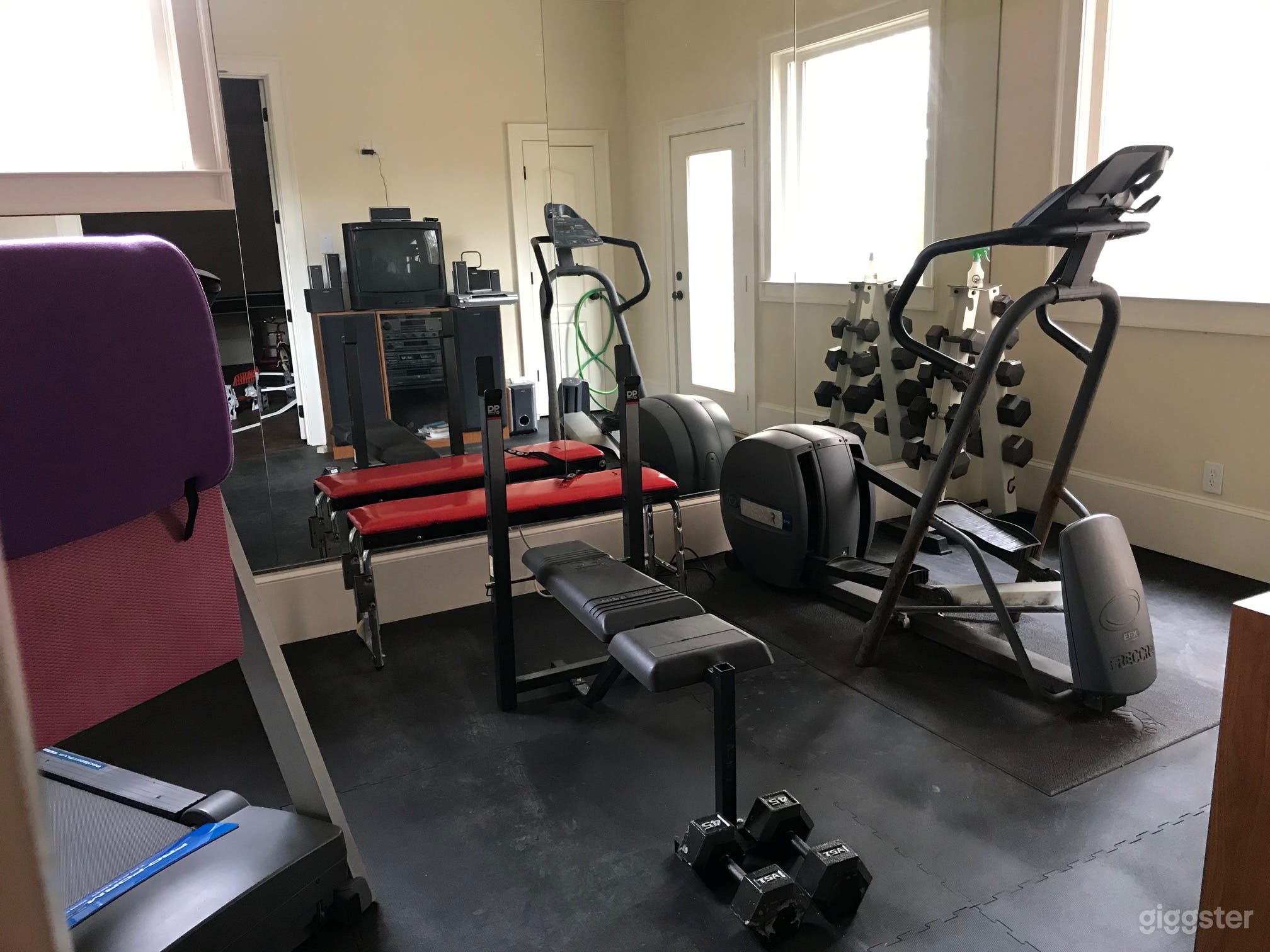 Workout room, next to game room