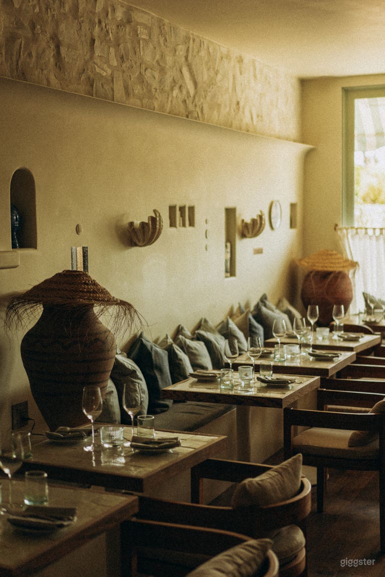  Mediterranean Restaurant with Lush Patio & Sunlight 