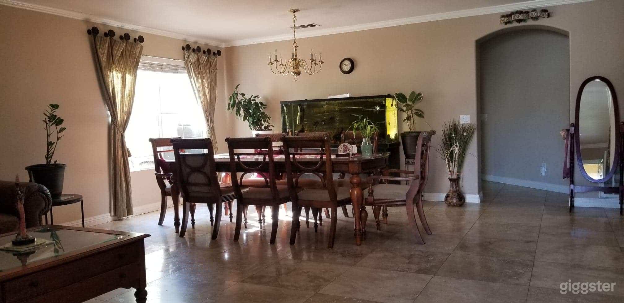 Dining area