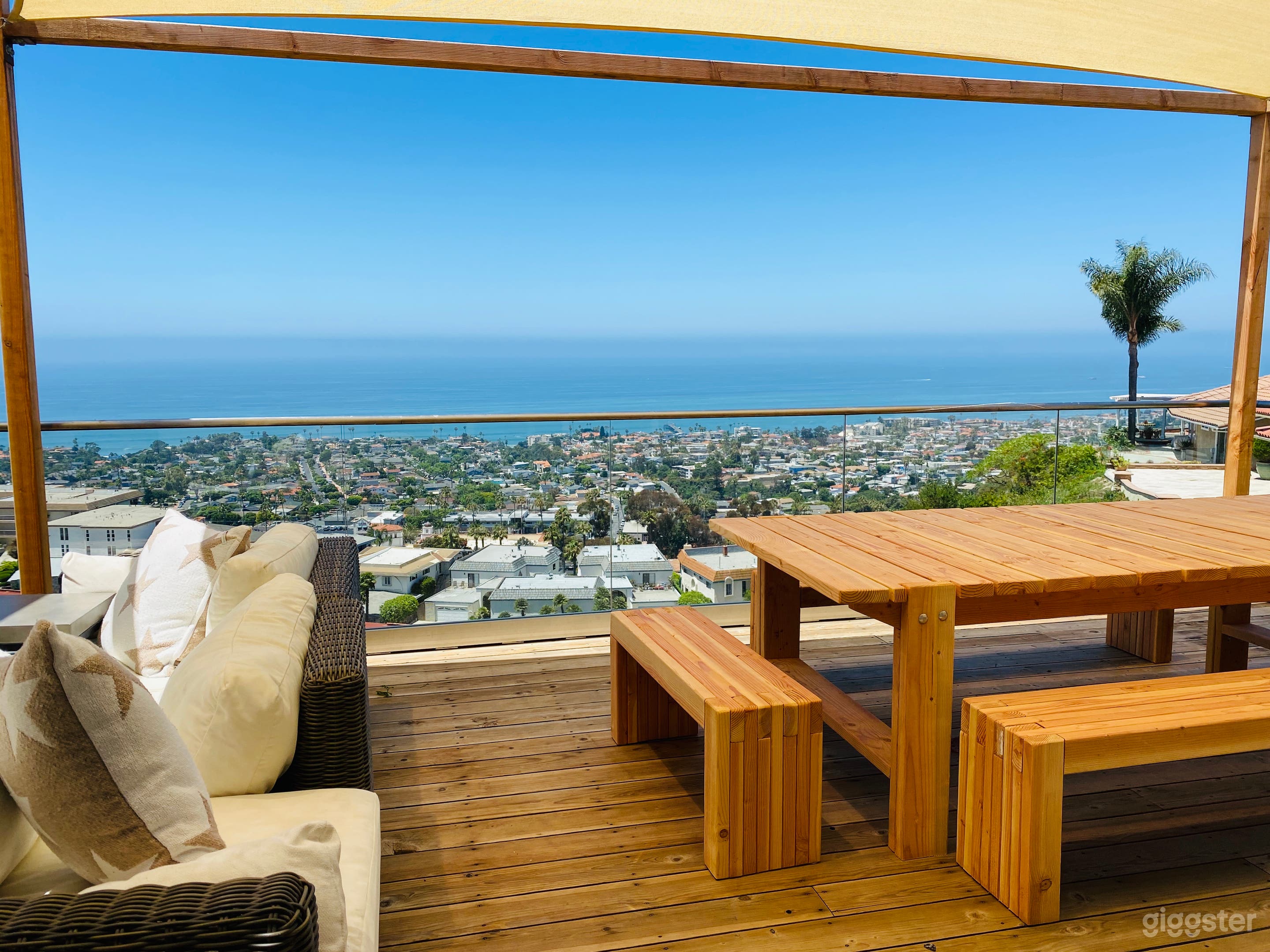 Outside deck Off family room