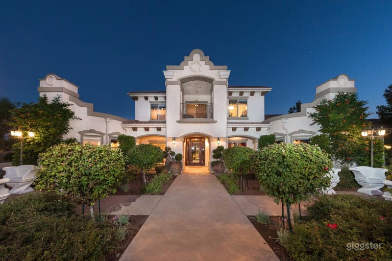  Spanish Mission Style Mansion With Lake View 