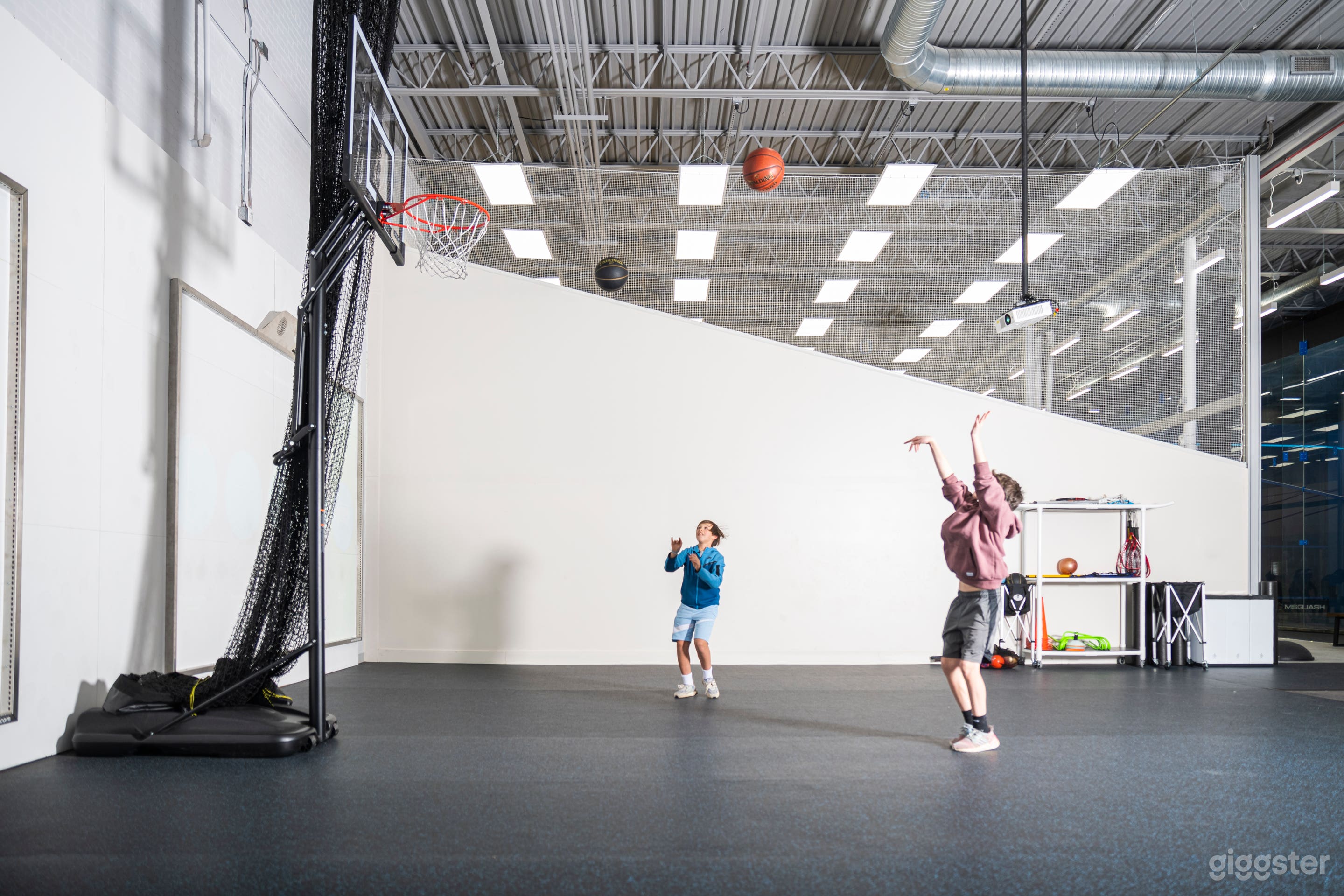 Indoor basketball