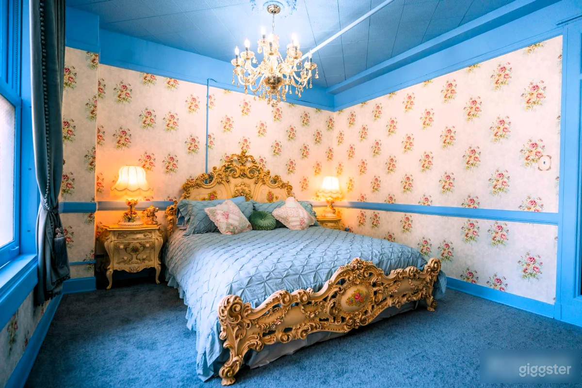 RED &amp; BLUE Luxury 2-Room Suite w/ Bed &amp; Bathtub Photo 4