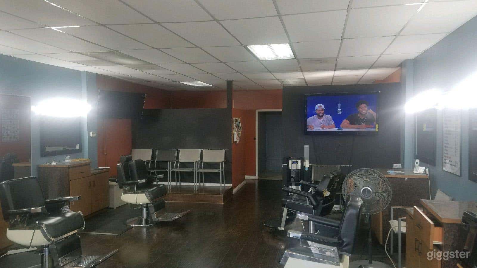 Clean Barbershop with floor to ceiling window! Photo 2