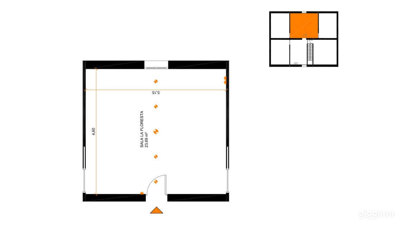 Pequeña sala perfecta para eventos privados. Photo 4