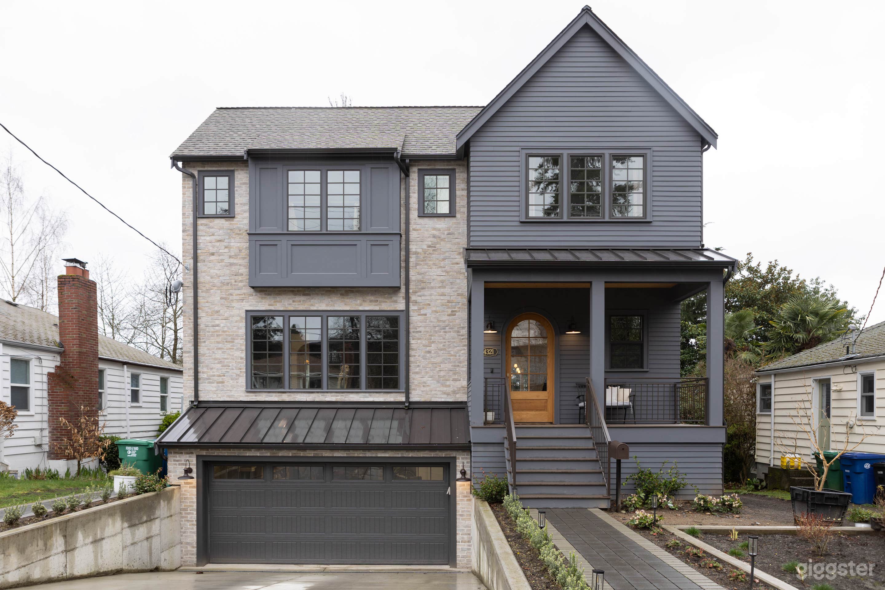 Modern Cottage with Stone Fireplace and Open Kitchen Photo 3