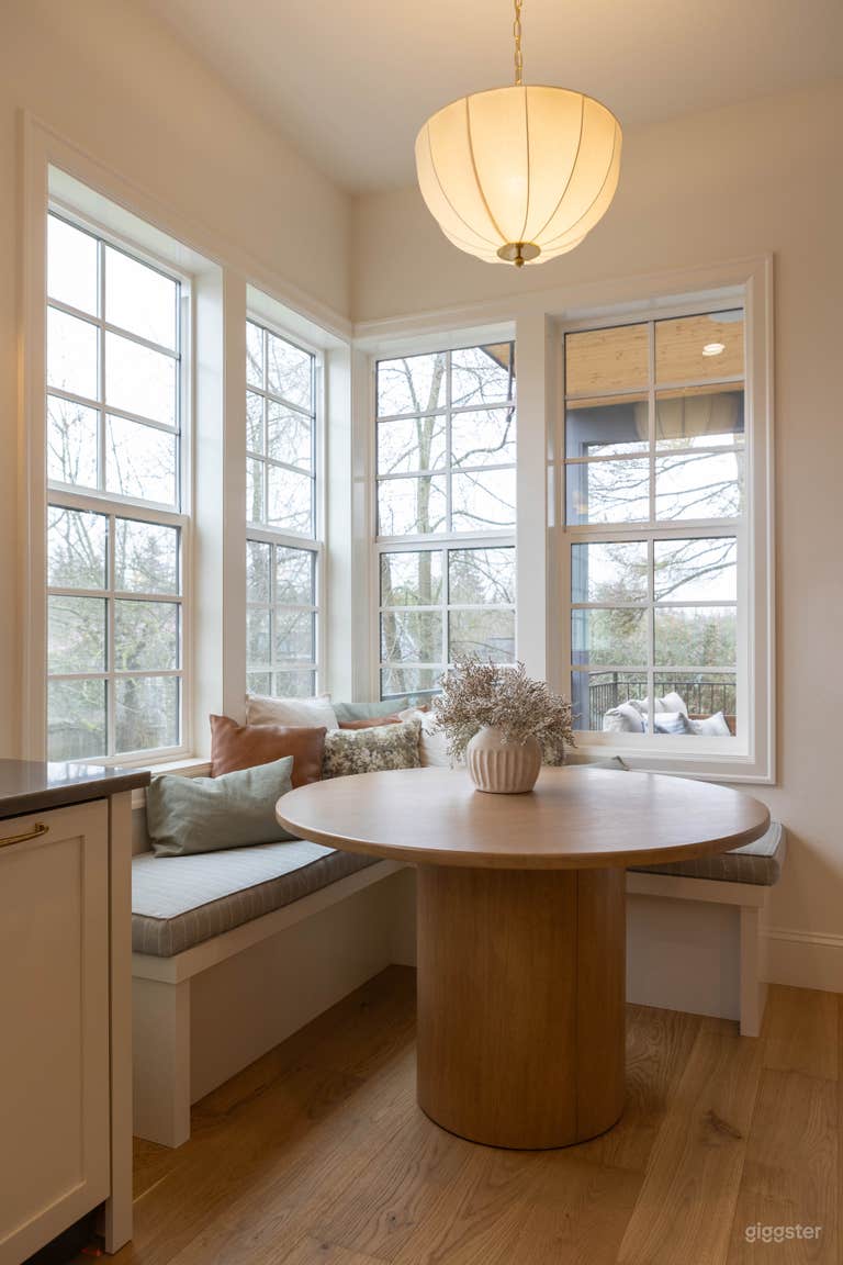  Modern Cottage with Stone Fireplace and Open Kitchen 