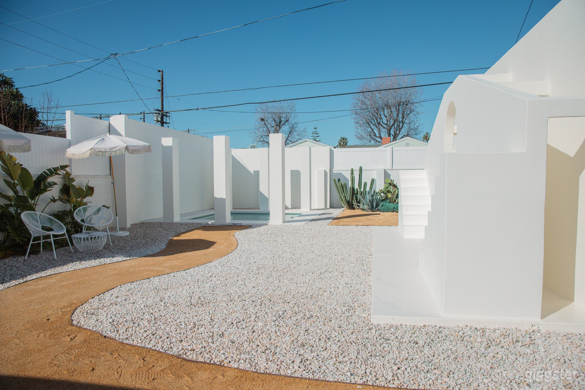 Greece and Tulum Inspired Location w/ AC Garage Studio!  Photo 4