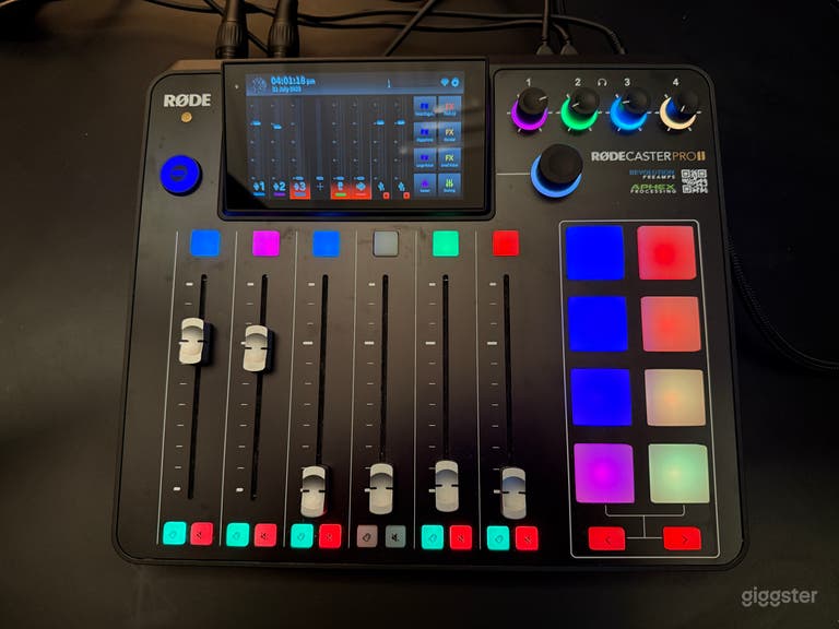  Podcast Studio for Rent 