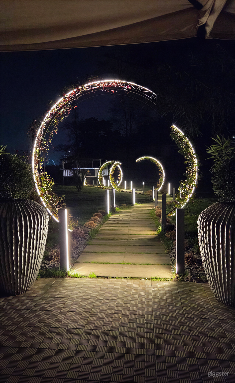  Elegant Garden Club & Location per Eventi con Spazi Esterni Panoramici 