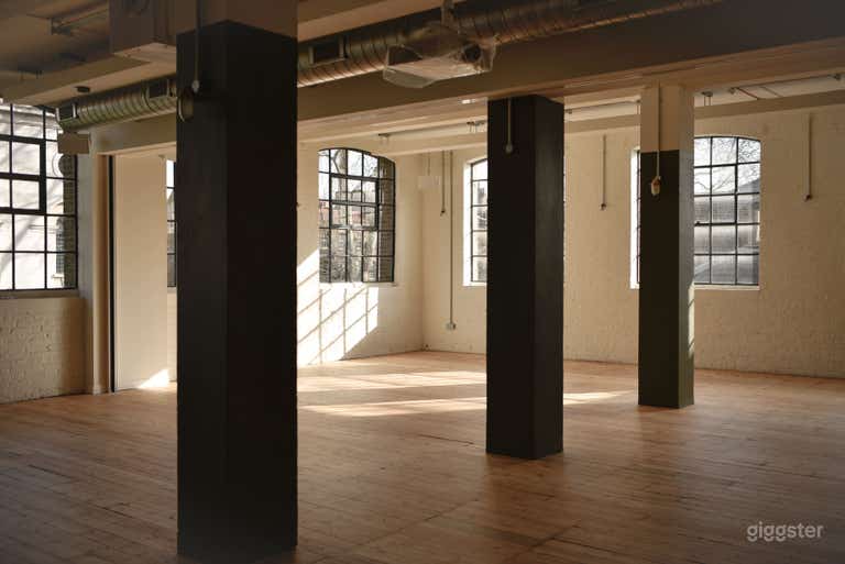  Yoga Studio with high ceilings and lots of natural light. 