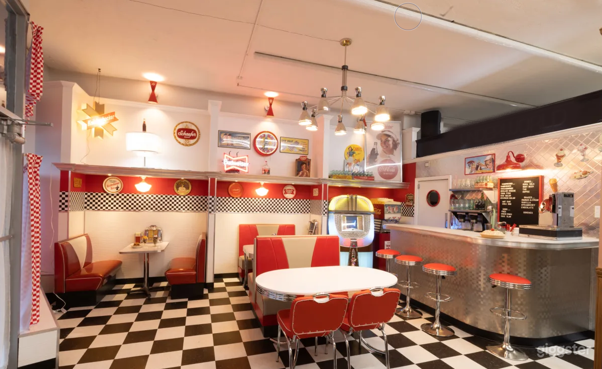 1950's Diner Production Studio Photo 1