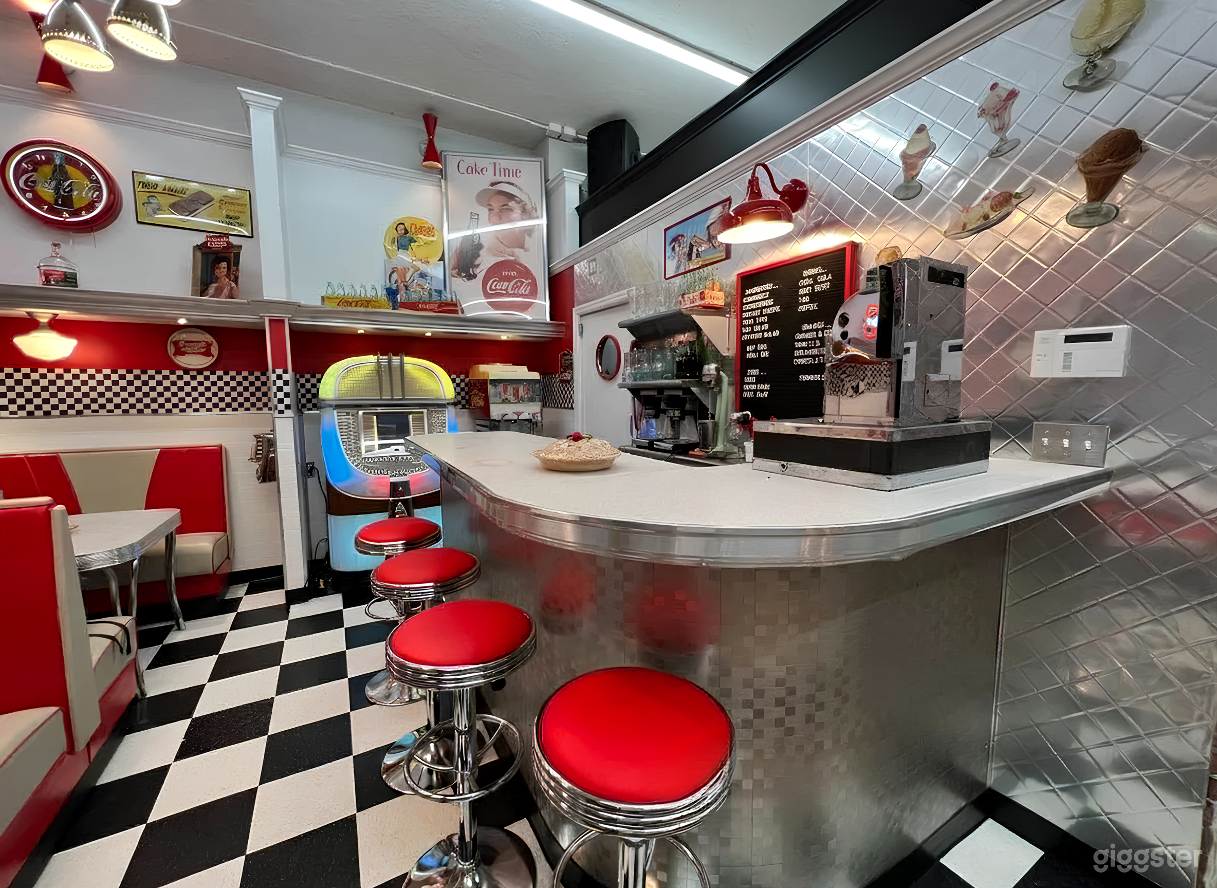 1950's Diner Production Studio Photo 4