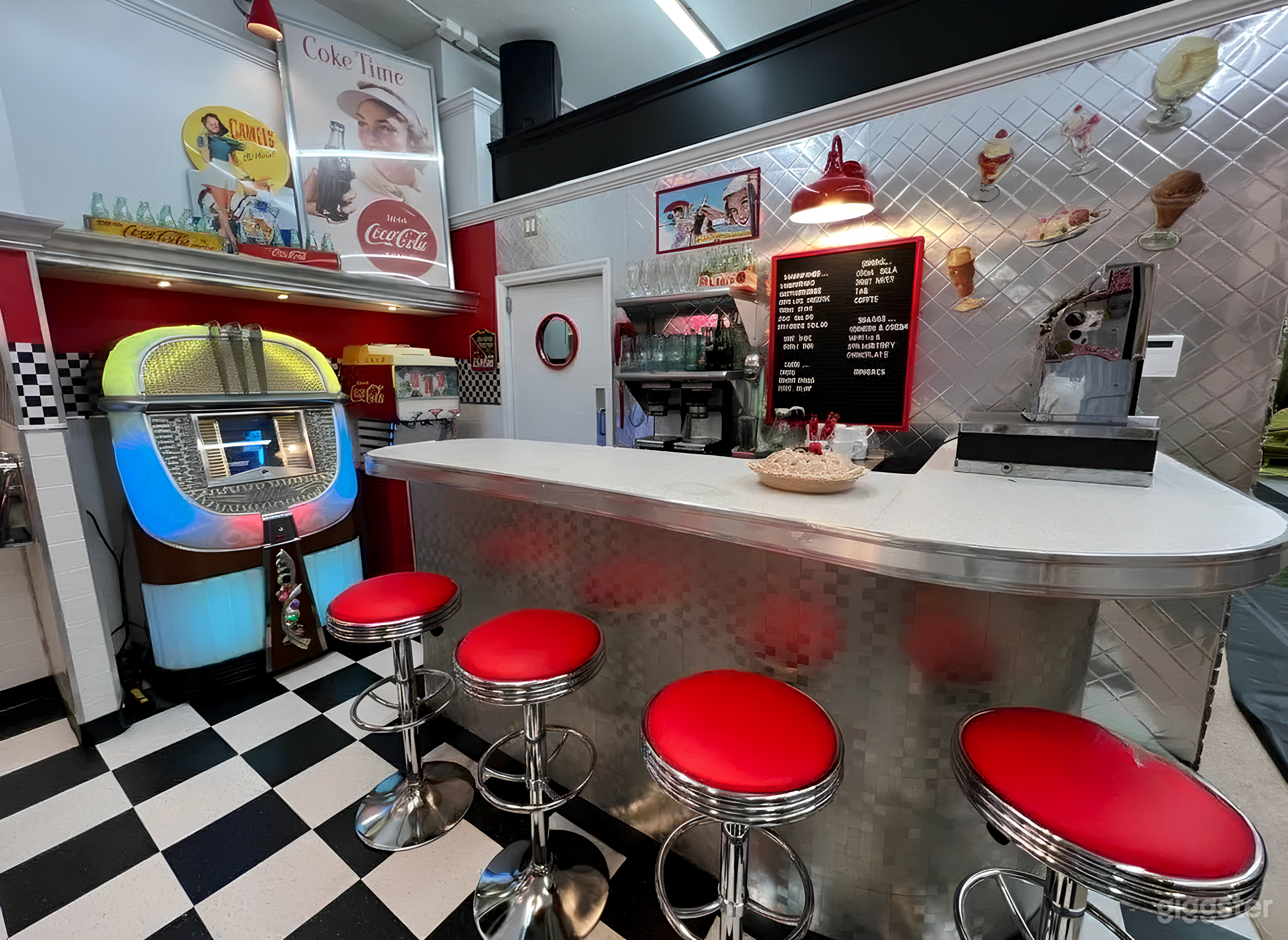 1950's Diner Production Studio Photo 3