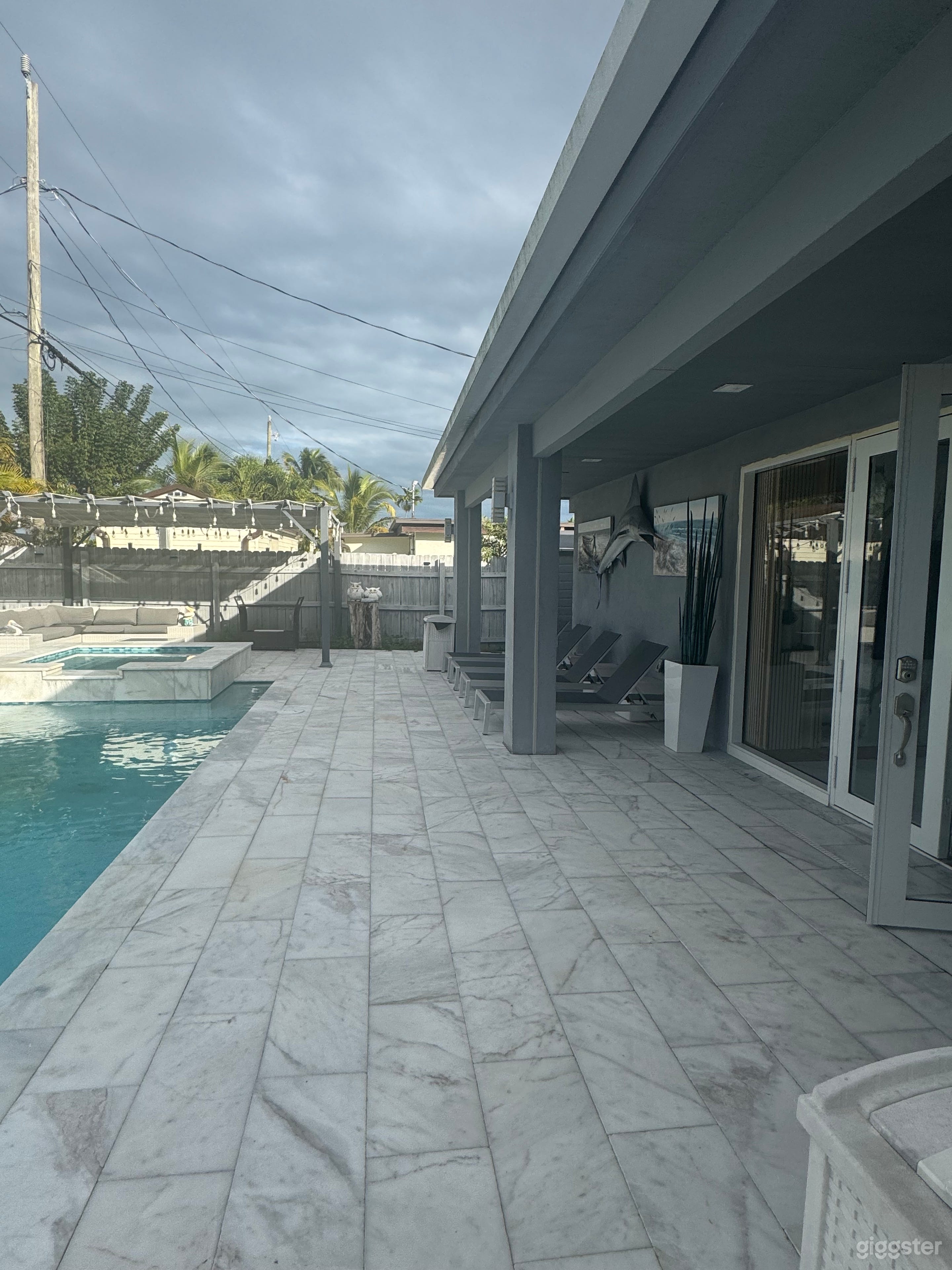 Private Backyard with Pool, Kitchen & Play Room Photo 2