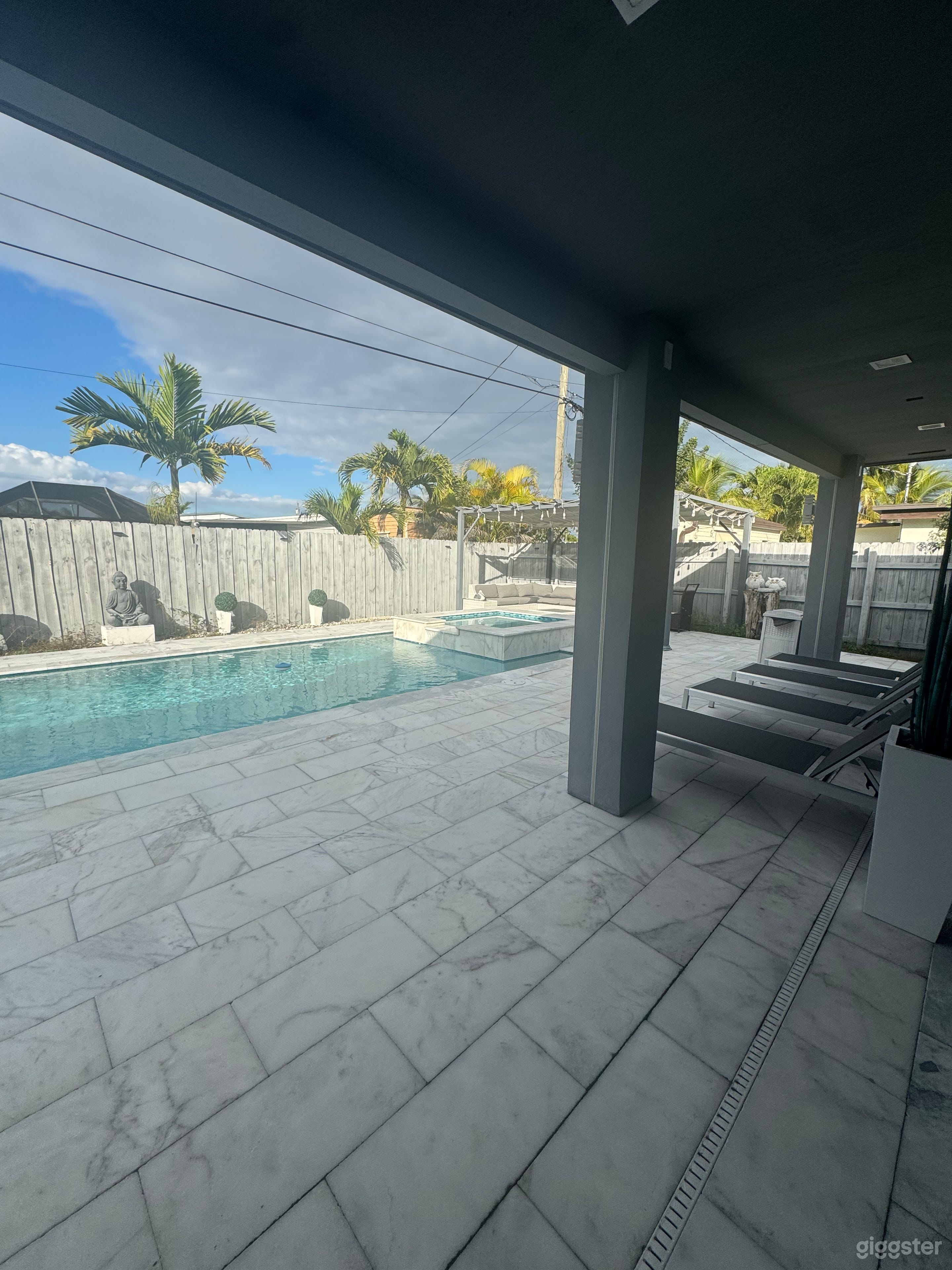 Private Backyard with Pool, Kitchen & Play Room Photo 1