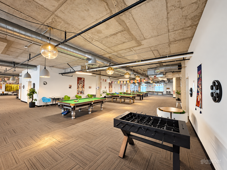  Game room with bar, up to 500 guests, 12,000 sq ft downtown 