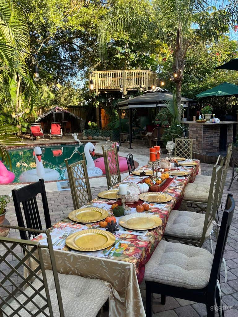  Enchanted Tropical Backyard Oasis 