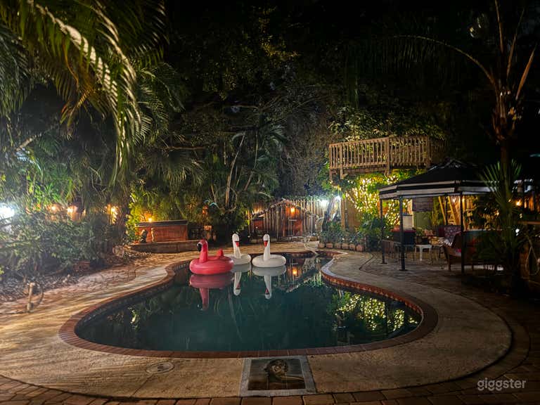  Enchanted Tropical Backyard Oasis 