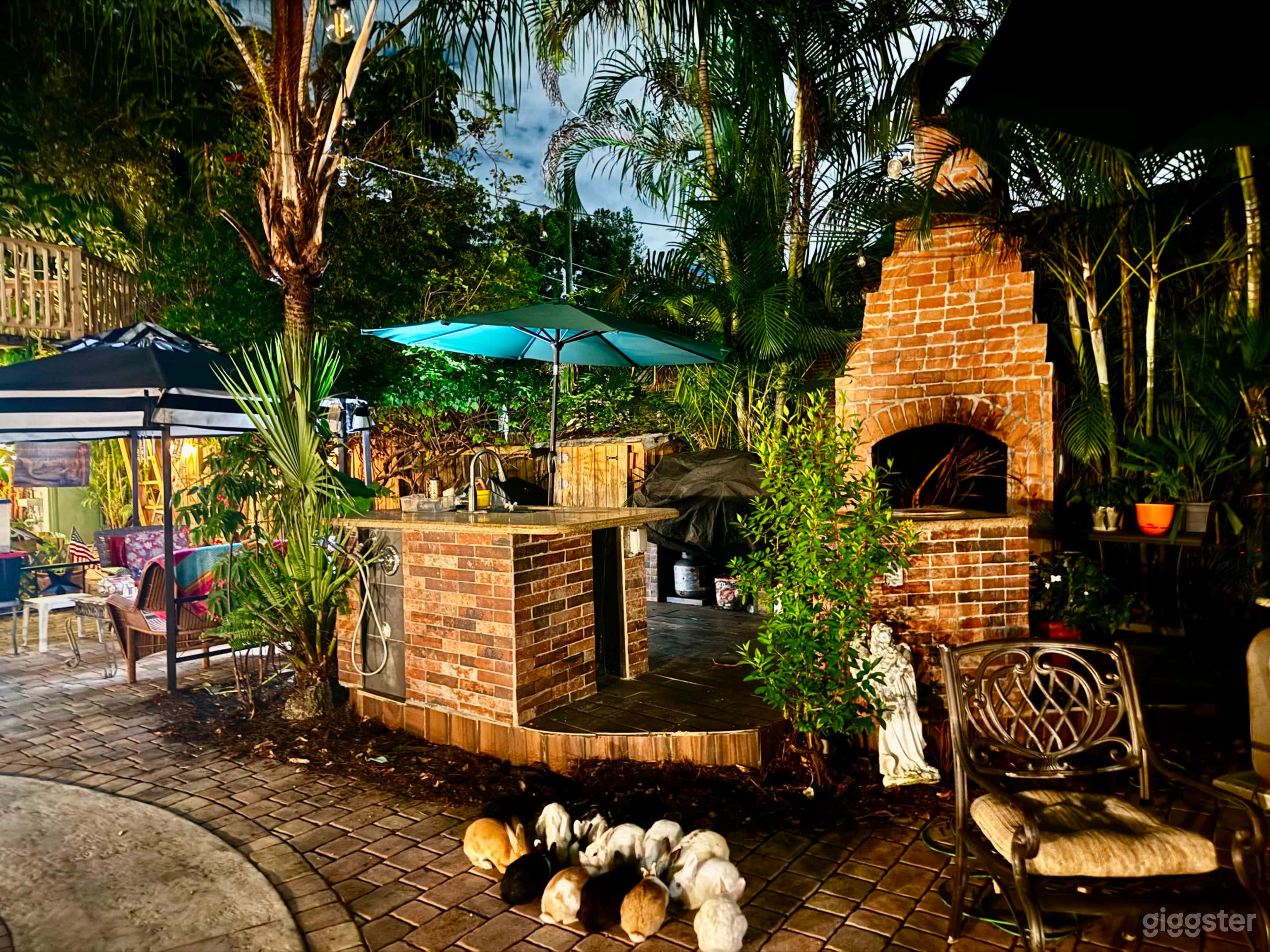 Enchanted Tropical Backyard Oasis Photo 3