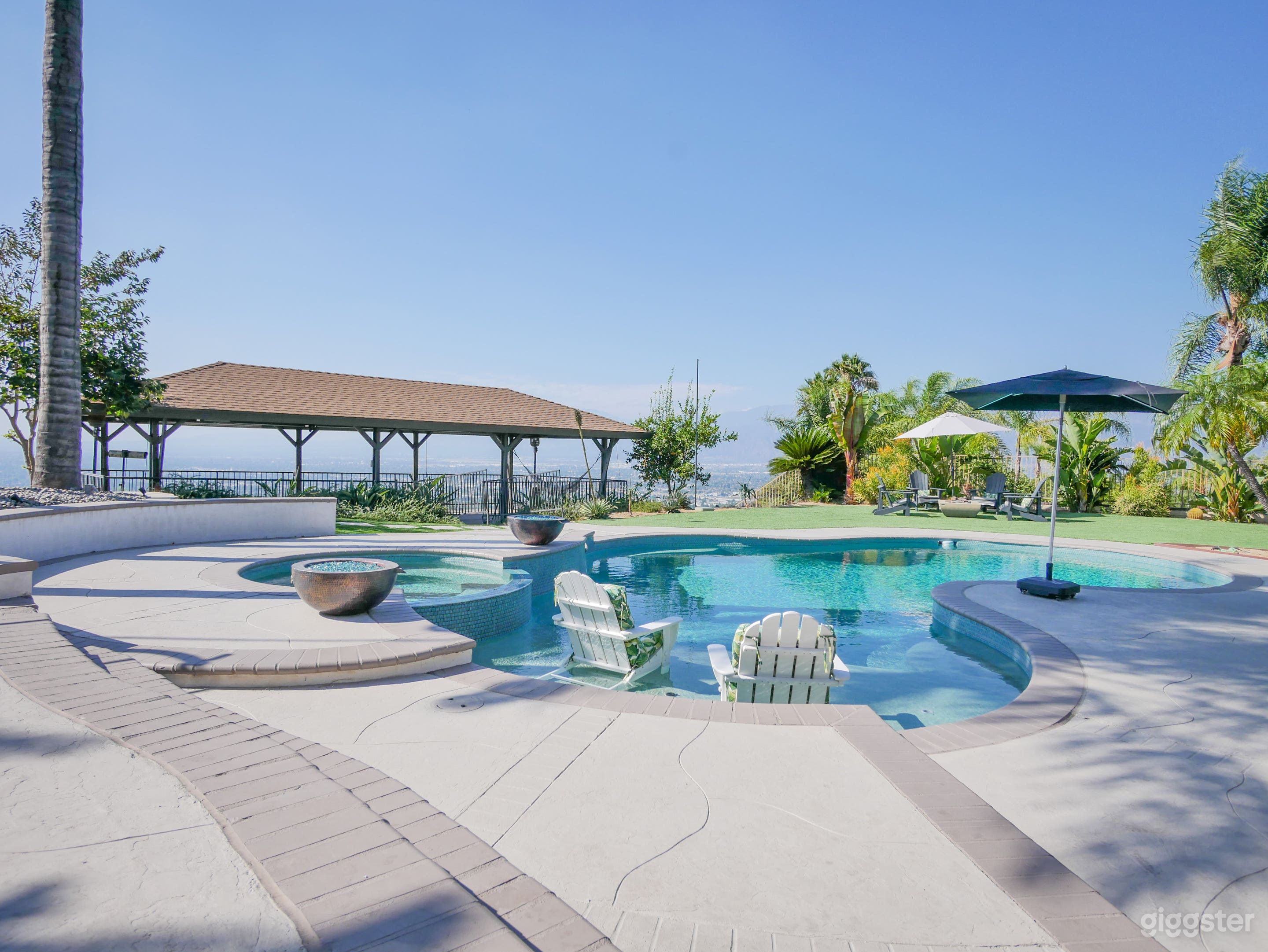 Luxury Hilltop Resort Backyard with Deluxe Airstream Photo 2