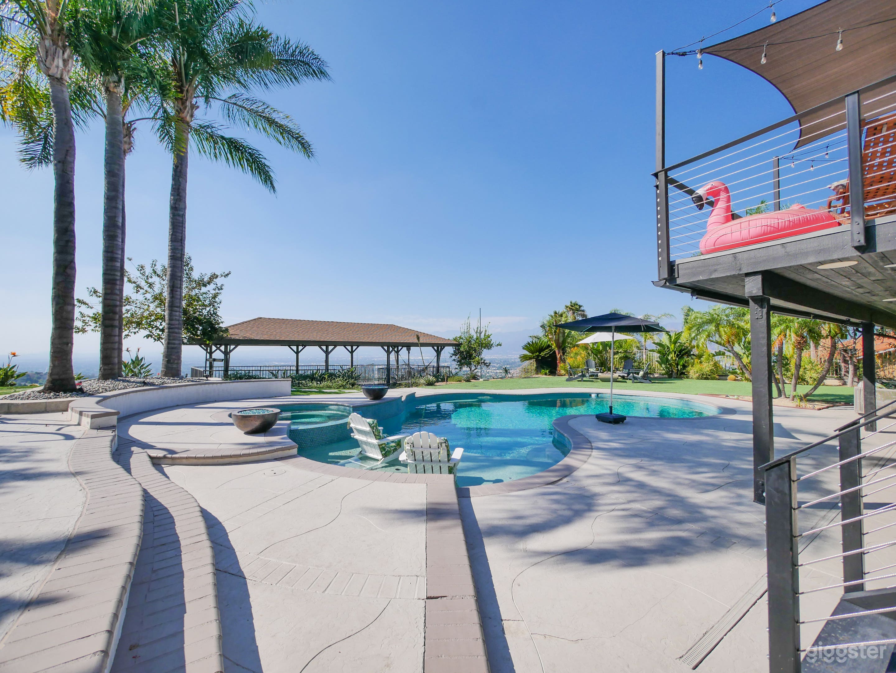 Luxury Hilltop Resort Backyard with Deluxe Airstream Photo 4