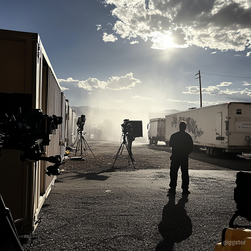 Shipping Container Yard and Car Junk Yard Photo 1